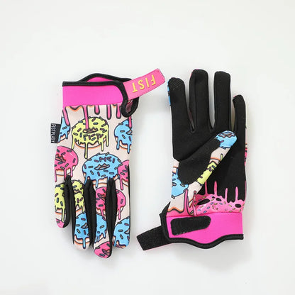 Donut motorcycle gloves, off-road, downhill mountain bike DH MX MTB outdoor sports, wear resistant elastic