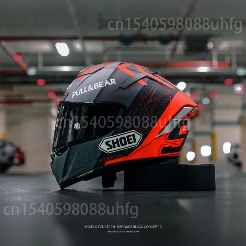 Motorcycle Helmet Full Face Helmet X-Spirit III Black Concept 2.0 X-Fourteen Sports Bike Racing Helmet