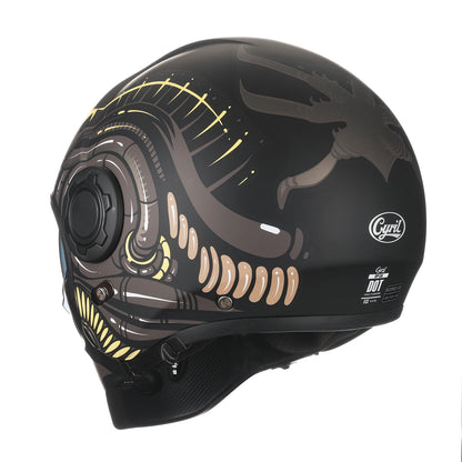 Modular Motorcycle Helmet Full Face Helmet-DOT ECE APPROVED CYRIL OP12A