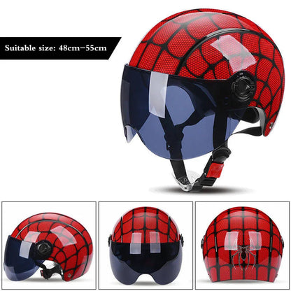 Children's Motorcycle Helmet Adjustable size 48-55cm