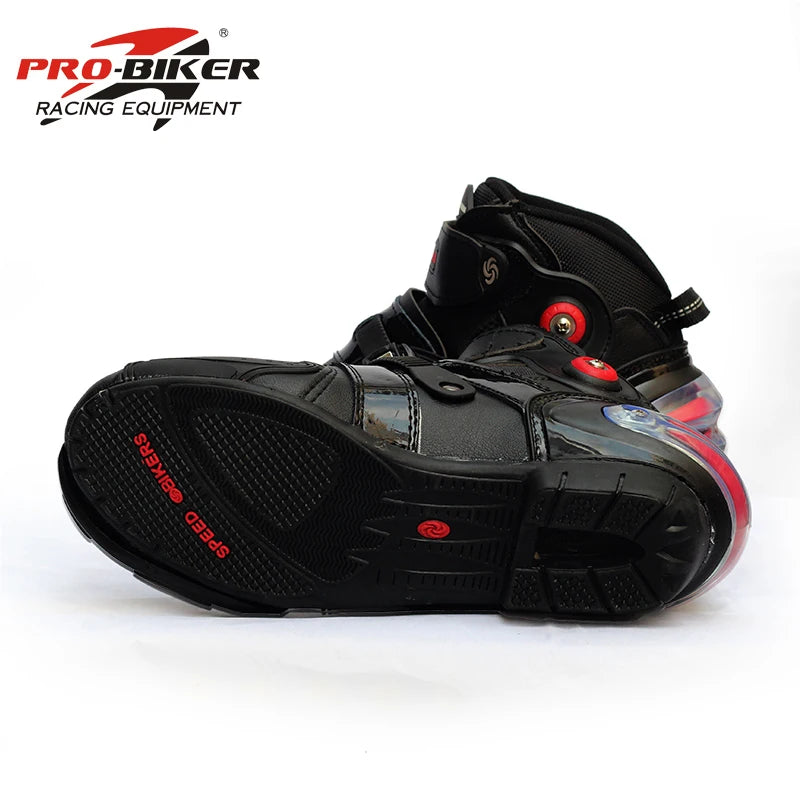 Riding Tribe motorcycle boots waterproof racing men motorbike moto motocross boots microfiber leather motorcycle protector shoes