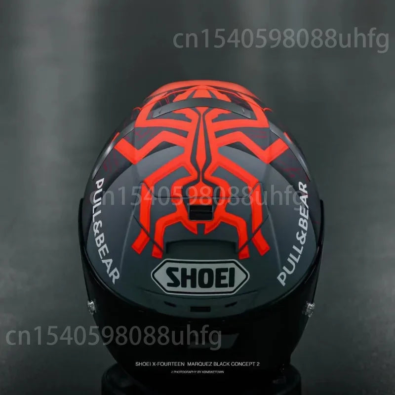 Motorcycle Helmet Full Face Helmet X-Spirit III Black Concept 2.0 X-Fourteen Sports Bike Racing Helmet