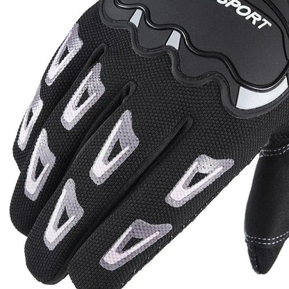 Motorcycle Full Finger Gloves For Men Women Shockproof Non-Slip Tactical Gloves For Outdoor Fitness Cycling Biker Moto Equipment