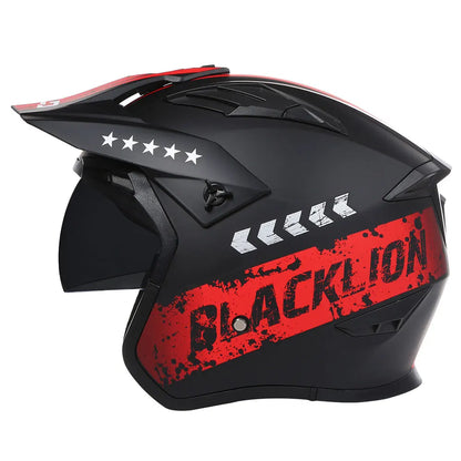 Combat Style Motorcycle Helmet