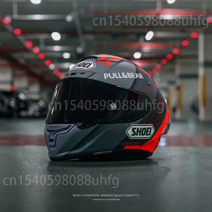 Motorcycle Helmet Full Face Helmet X-Spirit III Black Concept 2.0 X-Fourteen Sports Bike Racing Helmet