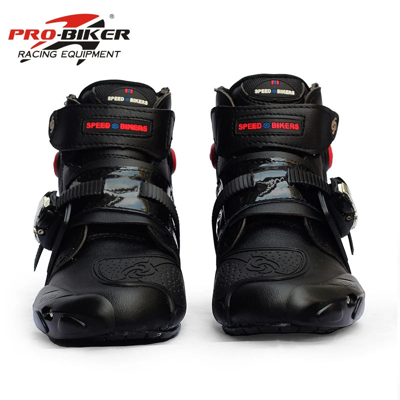 Riding Tribe motorcycle boots waterproof racing men motorbike moto motocross boots microfiber leather motorcycle protector shoes