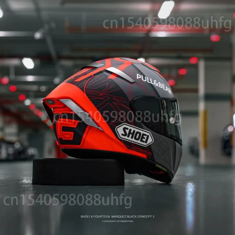 Motorcycle Helmet Full Face Helmet X-Spirit III Black Concept 2.0 X-Fourteen Sports Bike Racing Helmet