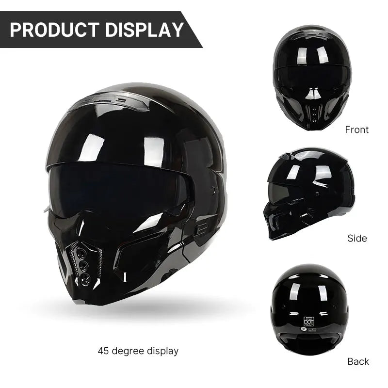 Most Popular Scorpion Full Face Motorcycle Helmets ABS Shell Combination Built-in Lens Flip up