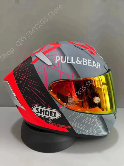 X14 Helmet X-Tourteen Marquez Gray Ant Full Face Racing Motorcycle Professional Helmet Casco De Motocicleta