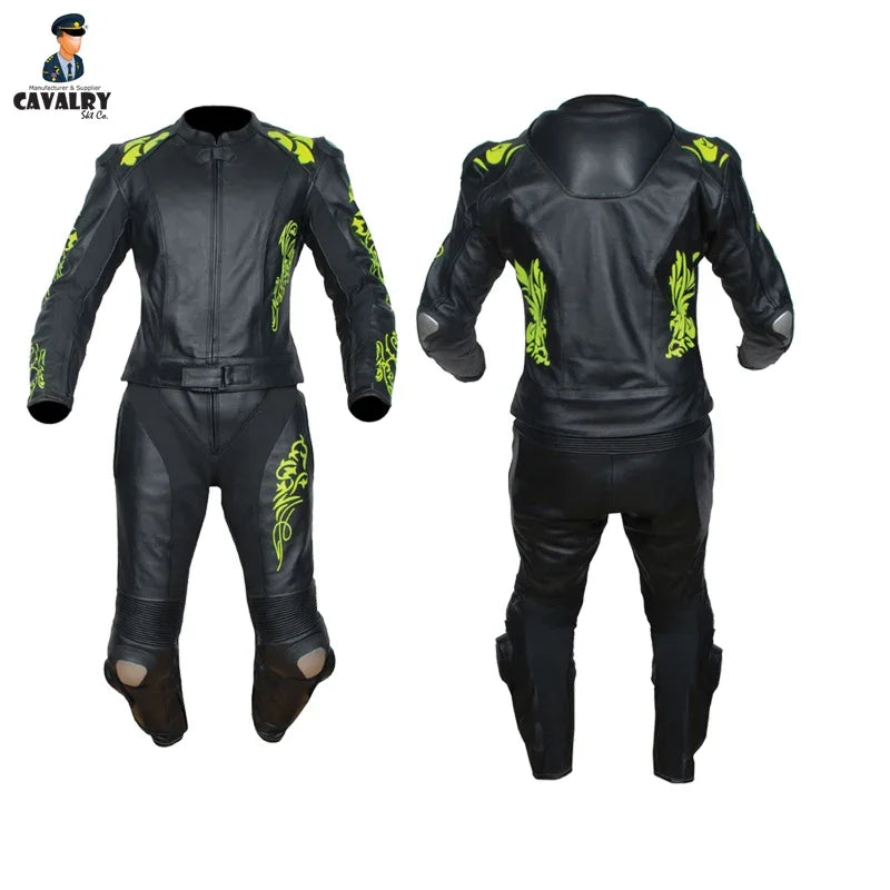 Racing Leather Motorcycle Suit Customized High Quality Design Men Motorcycle Summer Leather Suit