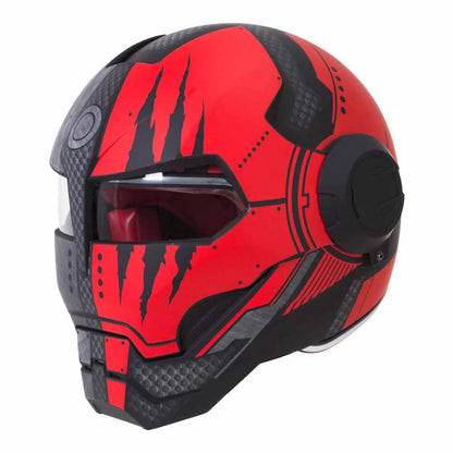 M-XL Biker Helmet Matte Full Face Wear-Resistant