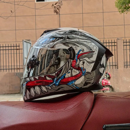 Custom Symbiote Style Helmet